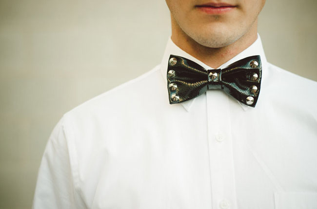 bow tie wedding inspiration