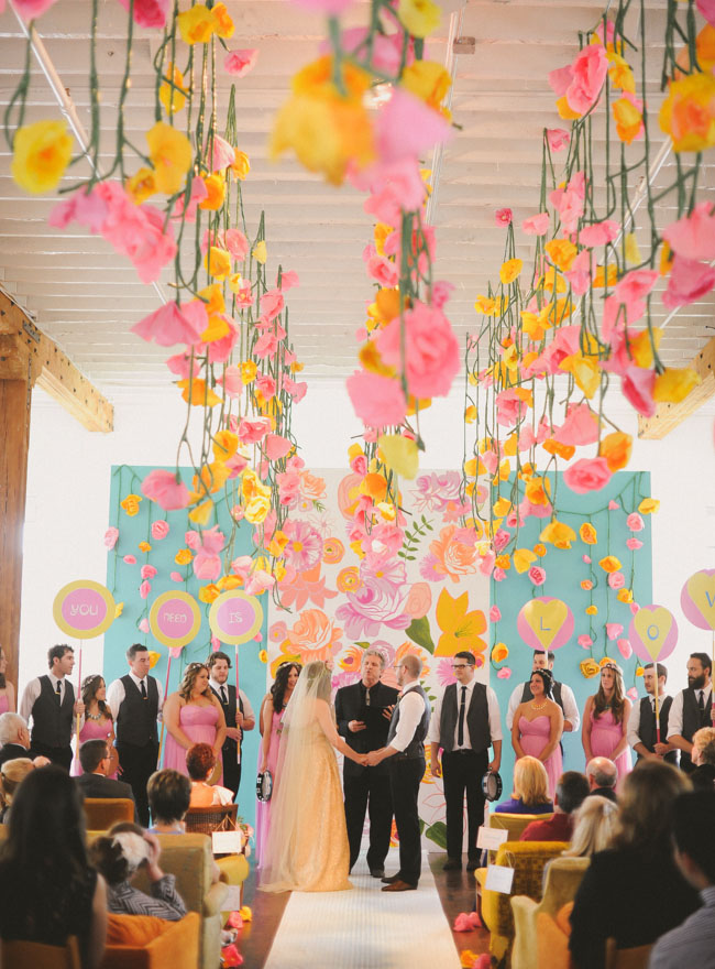 colorful ceremony