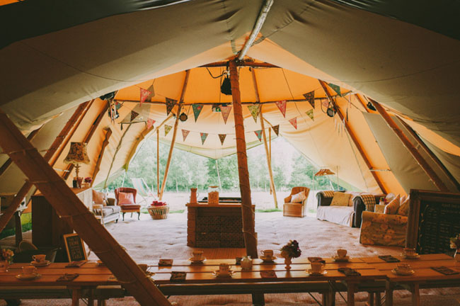 tent reception