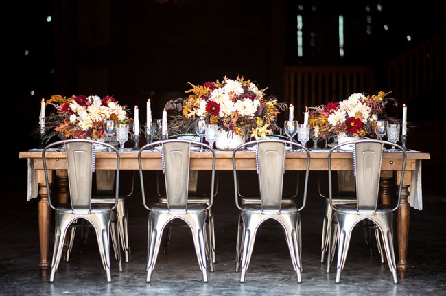 fall inspired tablescape