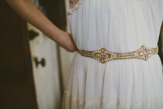 crystal bridal belt