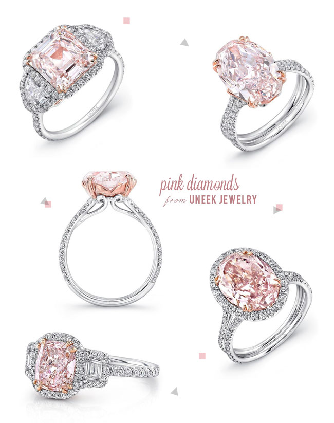 pink diamonds from Uneek