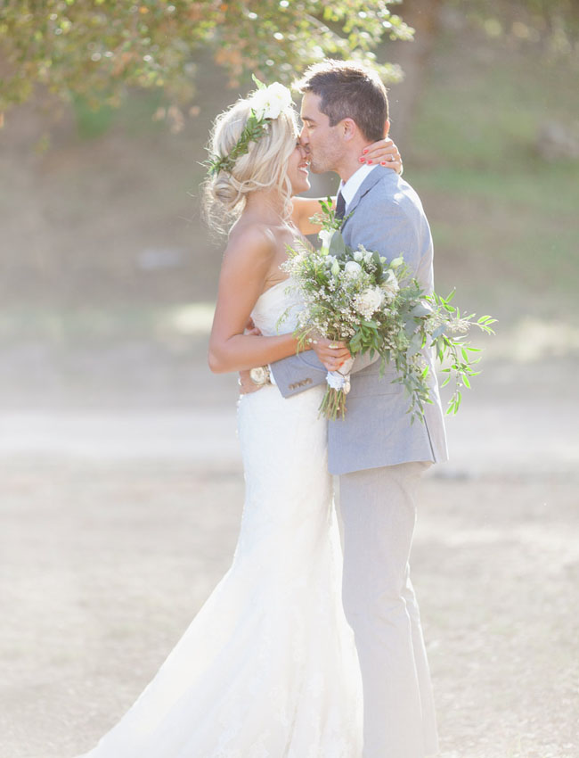 ranch bride and groom