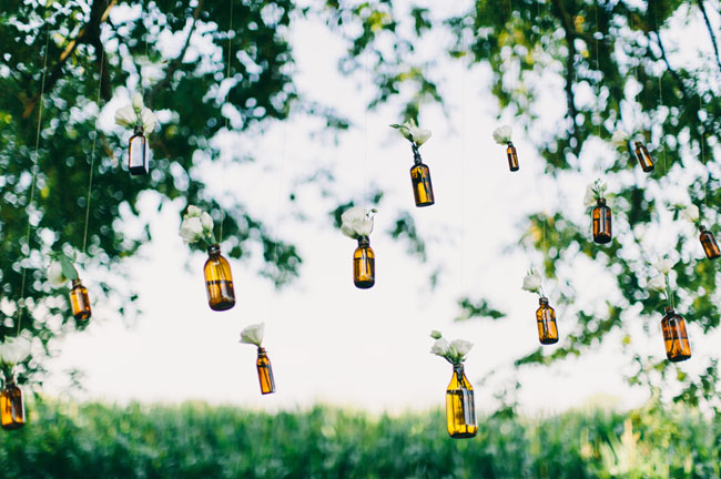 hanging bottles