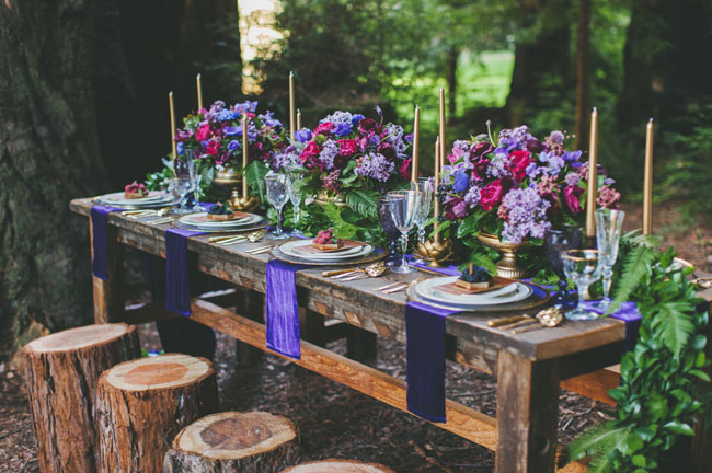 fairytale inspired tablescape