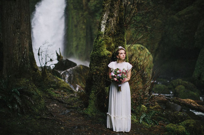waterfall bride