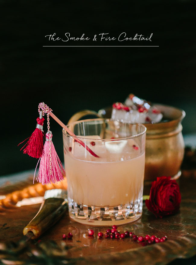 the smoke + fire cocktail