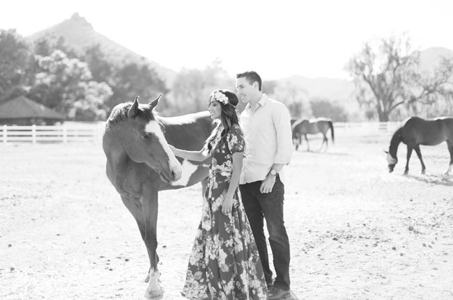 ranch and horse engagement