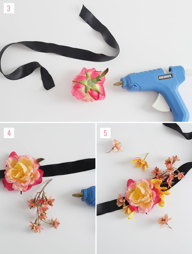 DIY Silk Flower Corsage