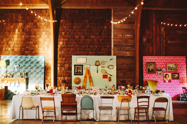 wes anderson styled wedding