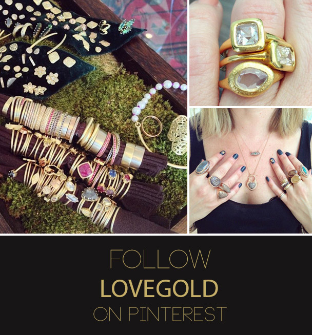 Follow LoveGold on Pinterest