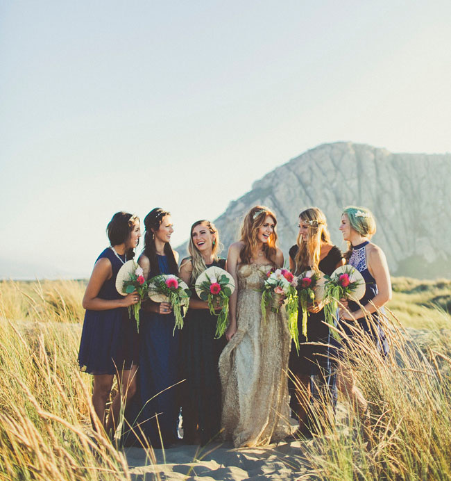 bridal soiree by the sea