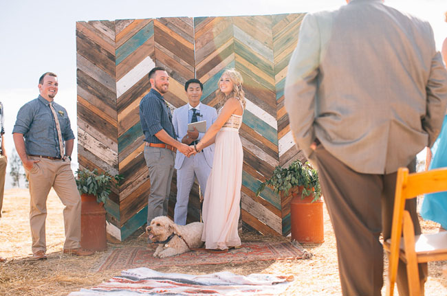 Flying Caballos Guest Ranch ceremony