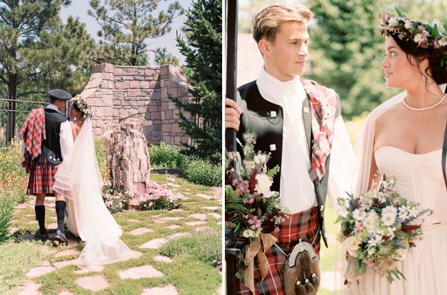 Outlander inspired wedding