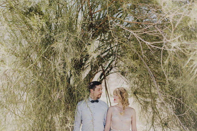 Eclectic Palm Springs wedding