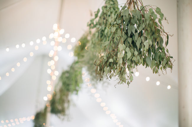 hanging green bouquets