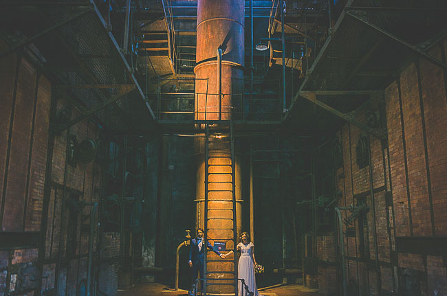 Old Power Station wedding in Spain