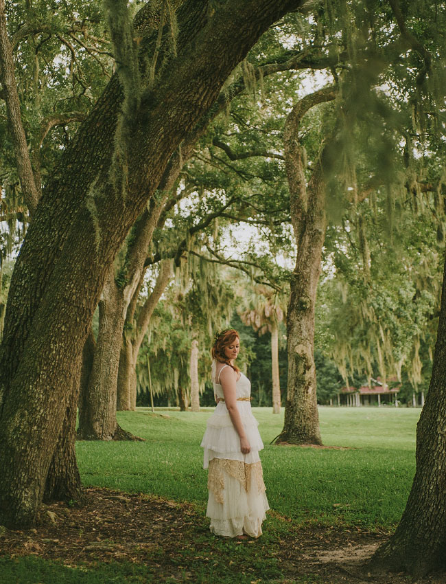 woodland bride