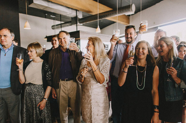 Portland Winery wedding