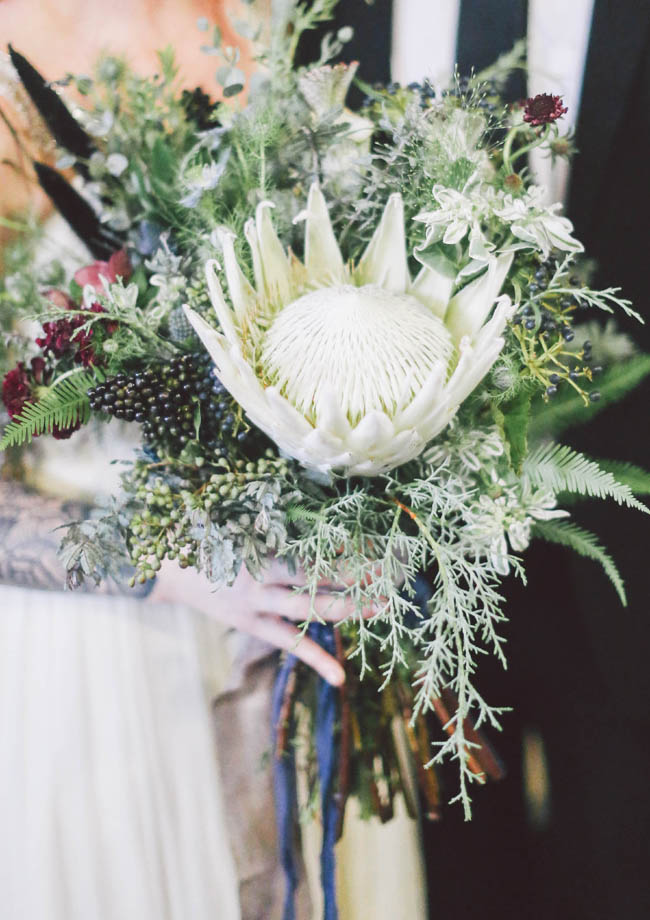 Organic Indigo Wedding Inspiration Green Wedding Shoes