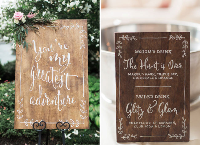 calligraphy quotes on wood