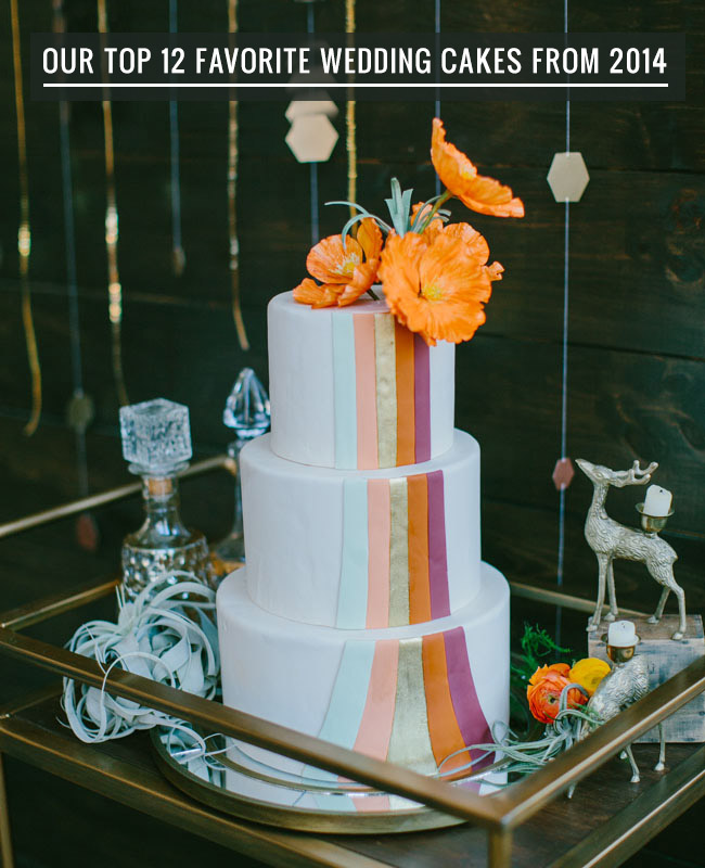 top wedding cakes of 2014