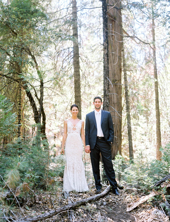 Yosemite wedding portraits