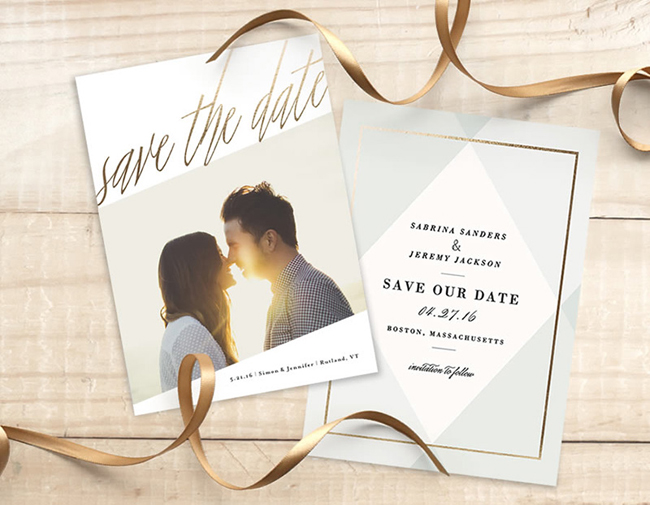 Minted Save the Dates
