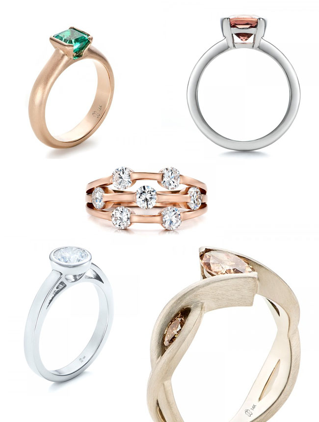 Joseph Jewelry unique engagement rings
