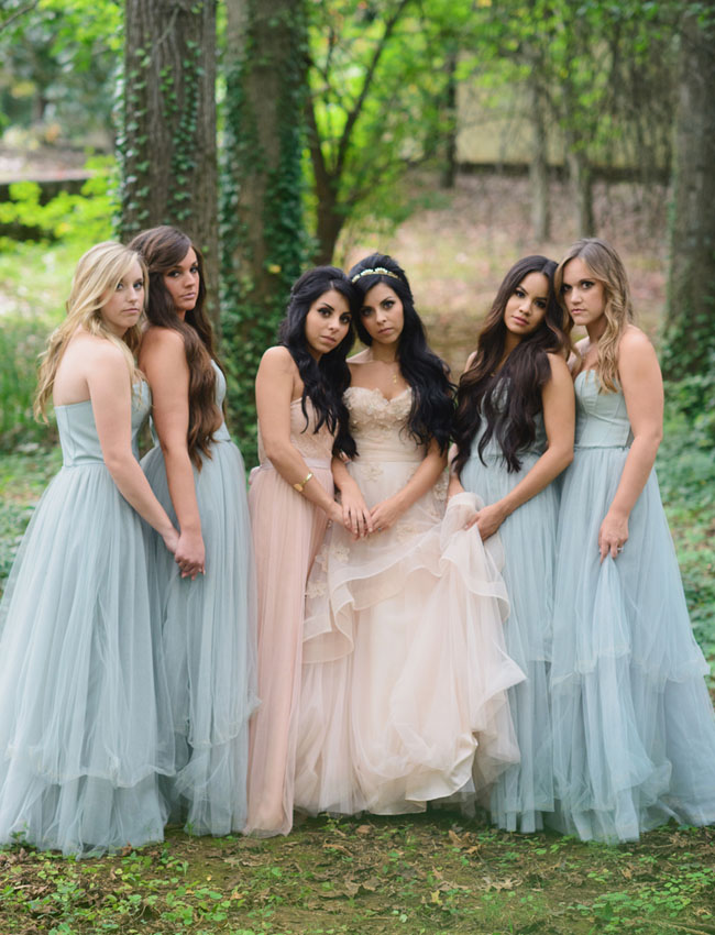 fairytale bridesmaids