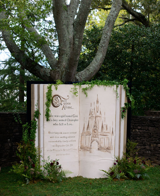 fairytale book backdrop