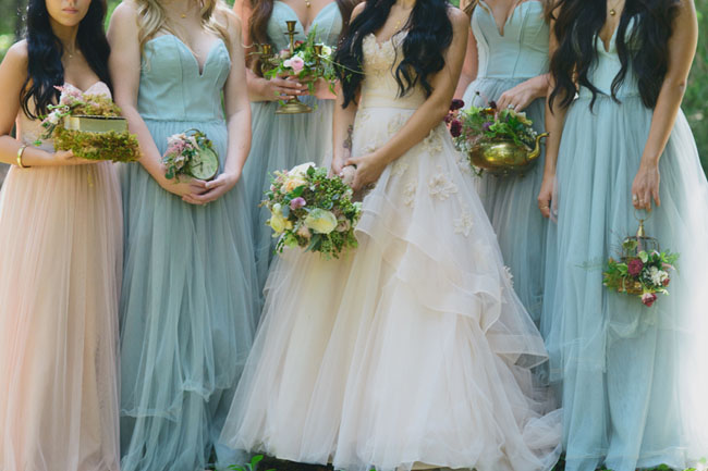 Fairytale bridesmaids