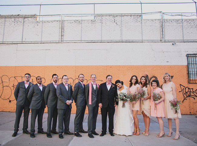 Industrial Brooklyn wedding