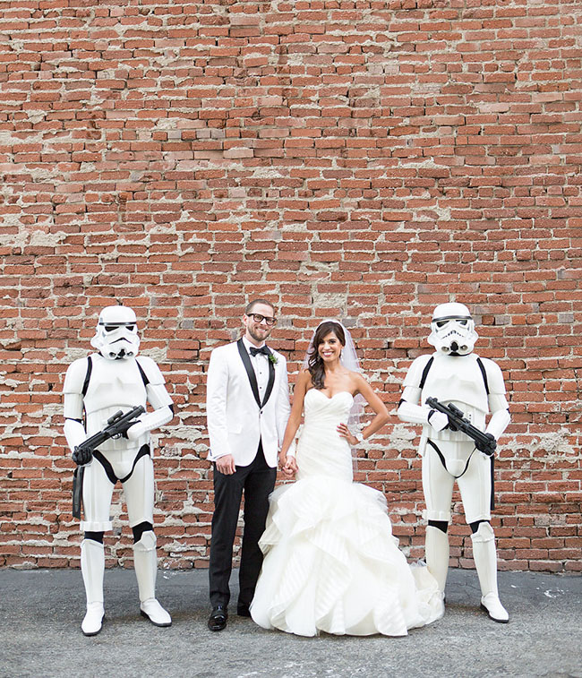 Stormtrooper groomsmen