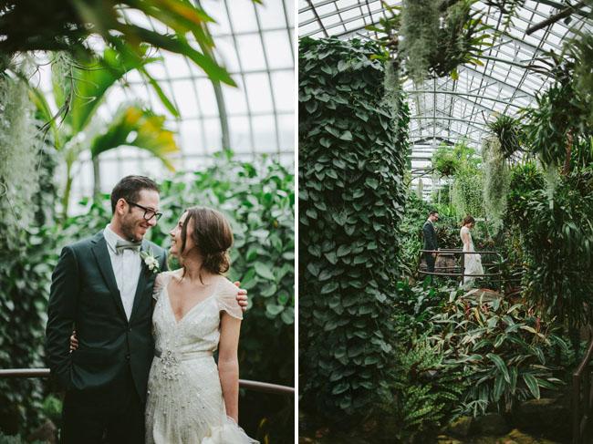 Chicago Greenhouse Wedding