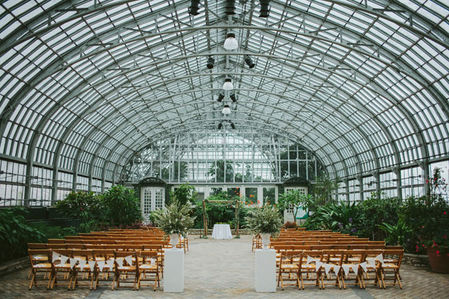Chicago Greenhouse Wedding