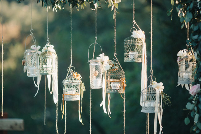 hanging lanterns