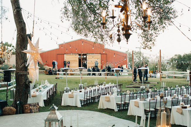 The Retro Ranch wedding