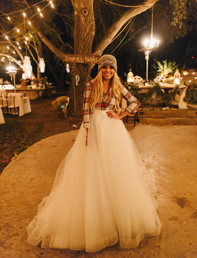 Casa Blanca wedding skirt