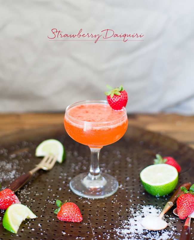 Fresh Strawberry Daiquiri Recipe