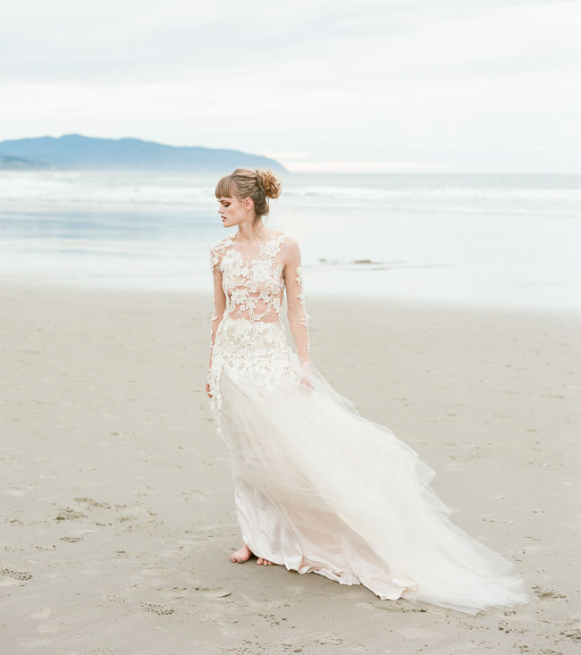 Emily Rose Riggs lace gown