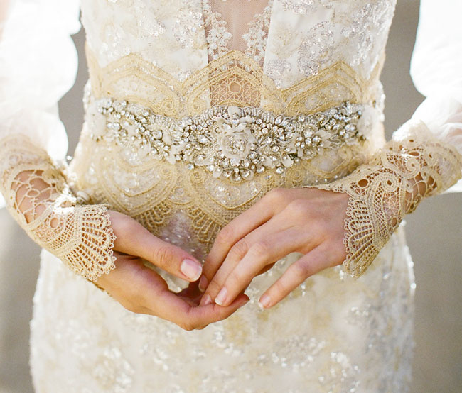 Claire Pettibone wedding dress