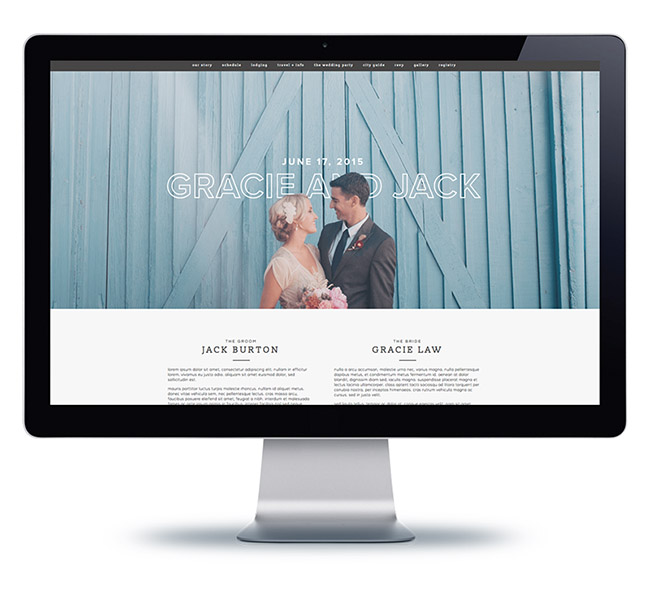 blogzilla wedding websites
