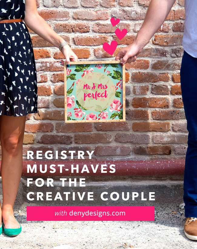 Registry Must Haves for the Creative Couple