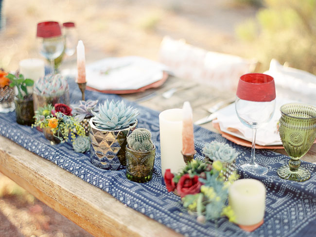 cactus table decor
