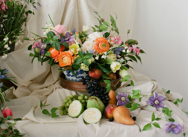 DIY Dutch Floral Arrangement | Green Wedding Shoes
