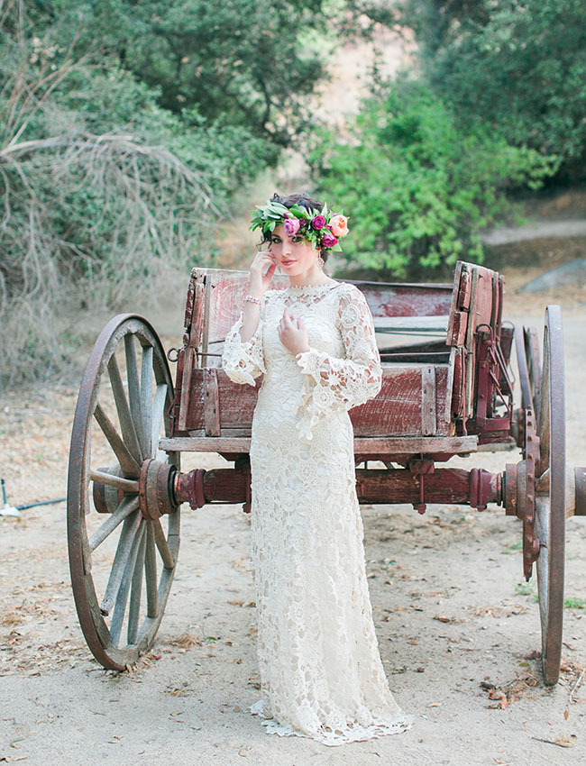 Dreamers and Lovers wedding dress