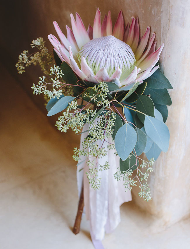 king protea bouquet