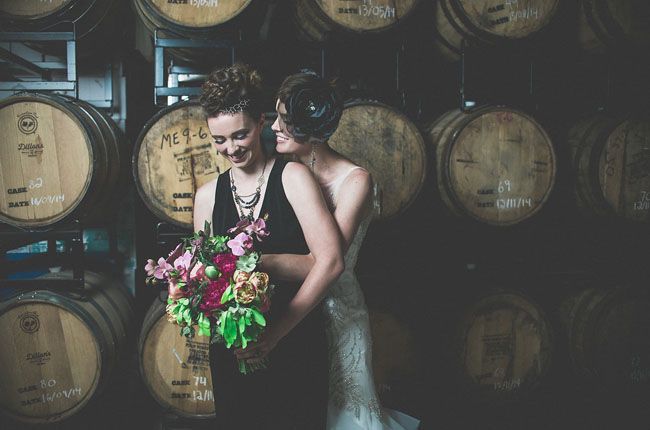 Distillery Inspired Wedding