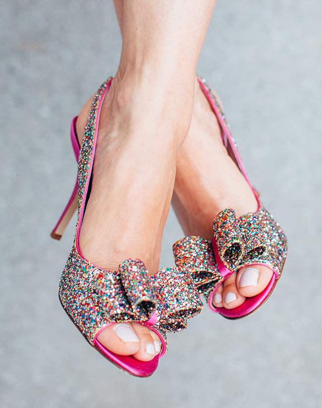charm heels from kate spade